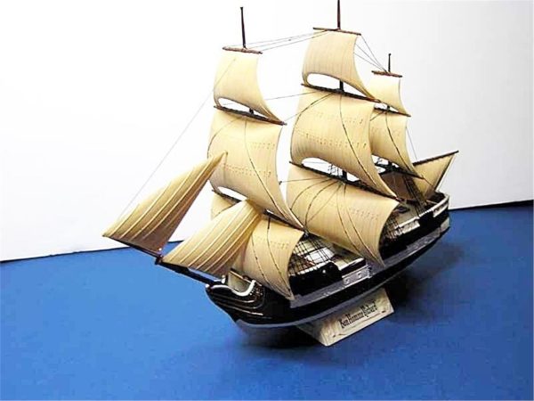 Mistercraft D165 1/500 USS Bon Homme Richard Yelkenli gemisi Plastik Kiti - Görsel 4