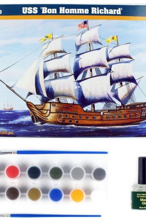 Mistercraft D165ST 1/500 USS Bon Homme Richard Yelkenli gemisi Plastik Model Kiti