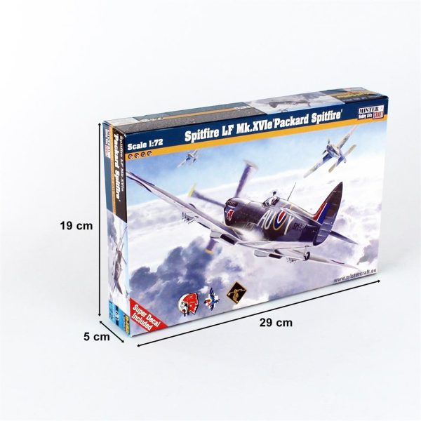 Mistercraft D182 Spitfire LF Mk. XVIe Packard - Görsel 4