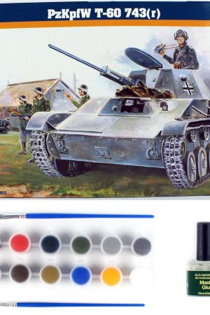 Mistercraft E003ST 1/35 PzKpfW T-60 743R Tankı Plastik Model Kiti