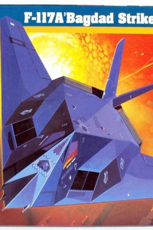 Mistercraft E007 1/72 F-117A (Bagdad Strike) Savaş Uçağı Plastik Model Kiti