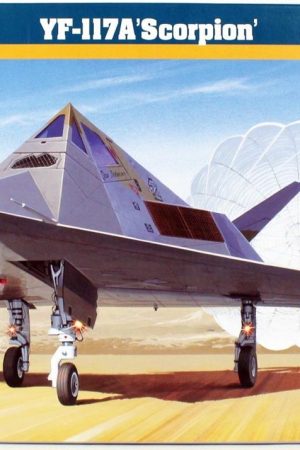Mistercraft E011 1/72 YF-117A (Scorpion) Savaş Uçağı Demonte Plastik Maketi