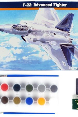 Mistercraft F006ST 1/72 F-22 Gelişmiş Avcı Uçağı  Plastik Model Kiti