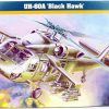 Mistercraft F022 1/72 UH-60 A Black Hawk Askeri Helikopter Plastik Model Kiti