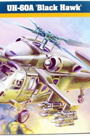 Mistercraft F022 1/72 UH-60 A Black Hawk Askeri Helikopter Plastik Model Kiti