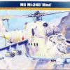 Mistercraft F044 1/72 Mil Mi-24D Hind Askeri Helikopter Plastik Model Kiti