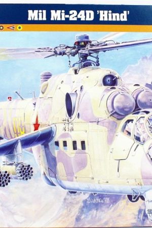 Mistercraft F044 1/72 Mil Mi-24D Hind Askeri Helikopter Plastik Model Kiti