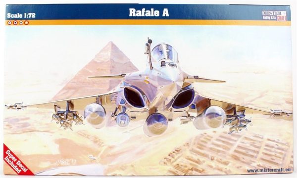 Mistercraft F076 1/72 Rafale A Savaş Uçağı Plastik Model Kiti