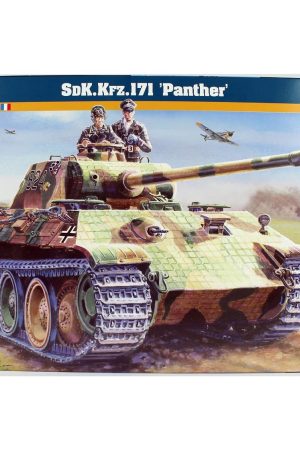Mistercraft G090 1/35 Sd.Kfz.171 Panther Ana Muharebe Tankı Plastik Model Kiti