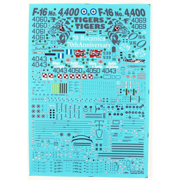 Mistercraft G116 F-16C Block 52 + Jastrzab - Görsel 3