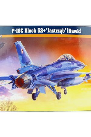 Mistercraft G116 1/48 F-16C Block 52 + Jastrzab (Hawk) Savaş Uçağı Plastik Model Kiti