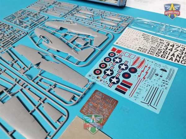 Modelsvit MSVIT4817 P-51H Mustang Amerikan - Görsel 6
