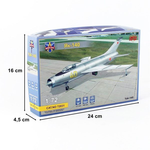 Modelsvit MSVIT72031 Yak 140 Prototype - Görsel 4
