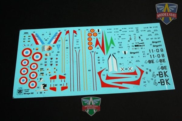 Modelsvit MSVIT72045 Mirage III E Fransız - Görsel 5