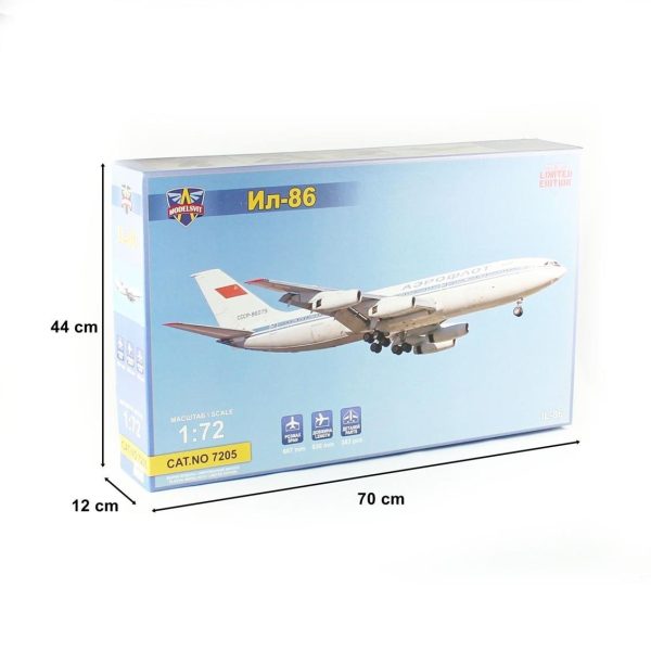 Modelsvit MSVIT7205 IL-86 Wide-Body Airliner - Görsel 4
