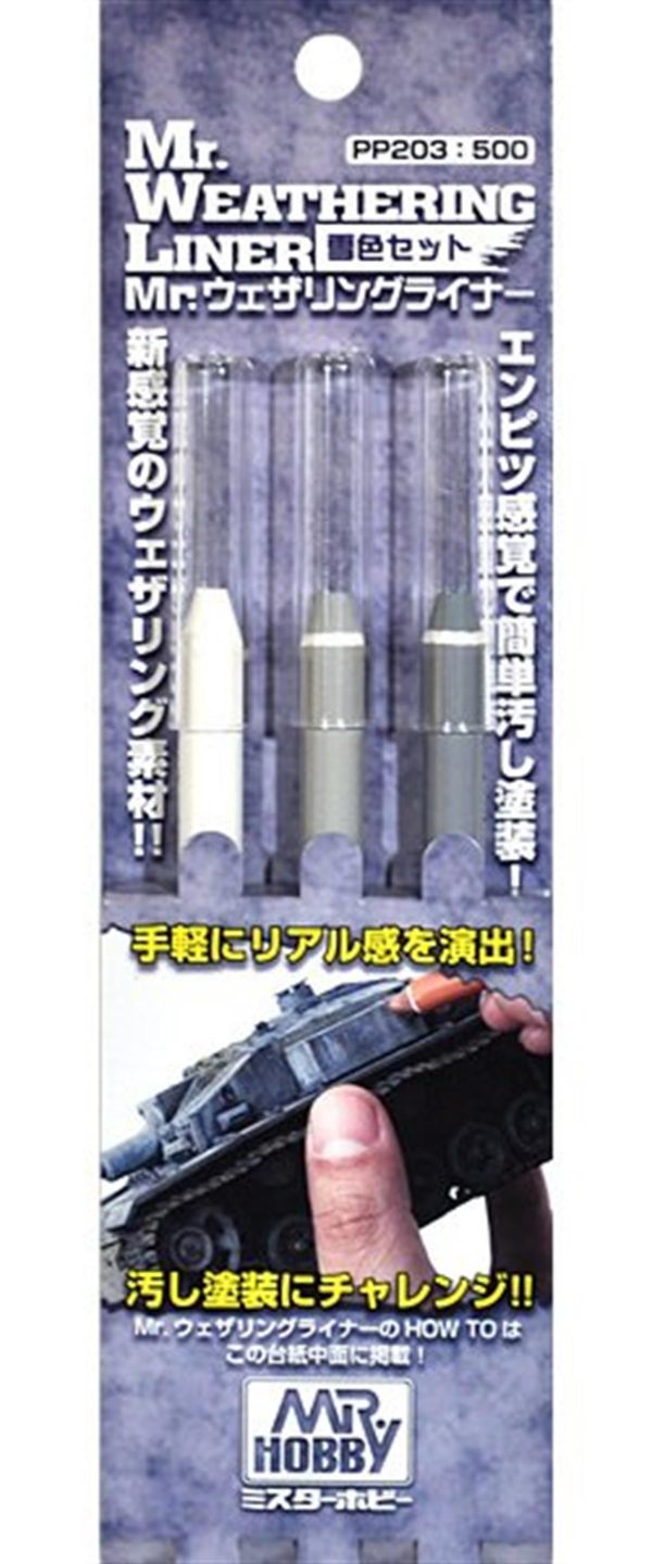 Mr.Hobby PP-203 Kar Görüntüsü için Kalem Seti
