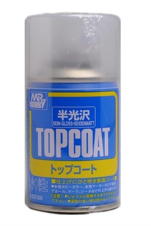 Mr.Hobby B-502 86 ml. Mr.Top Coat Yarı Mat Vernik