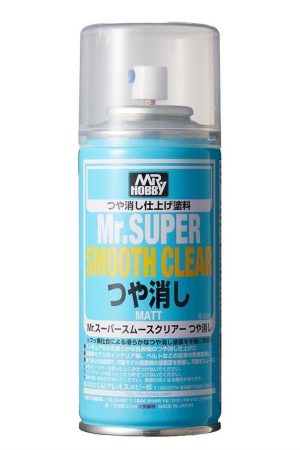 Mr.Hobby B-530 170 ml. Mr.Super Smooth Pürüzsüz Mat Vernik