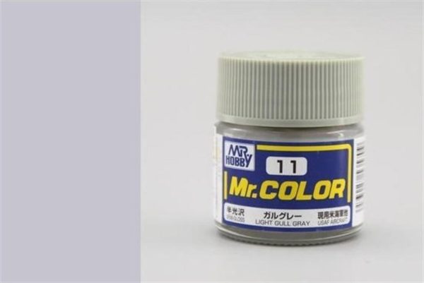 Mr.Hobby C-011 10 ml. Light Gull Gray