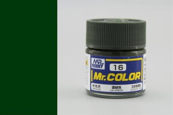 Mr.Hobby C-016 10 ml. IJA Green