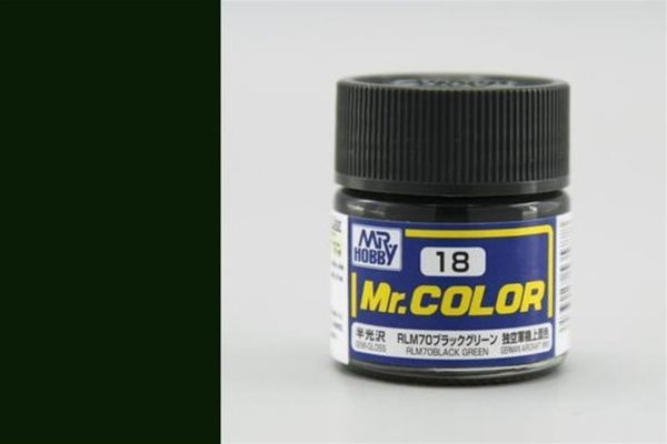 Mr.Hobby C-018 10 ml. RLM70 Black Green
