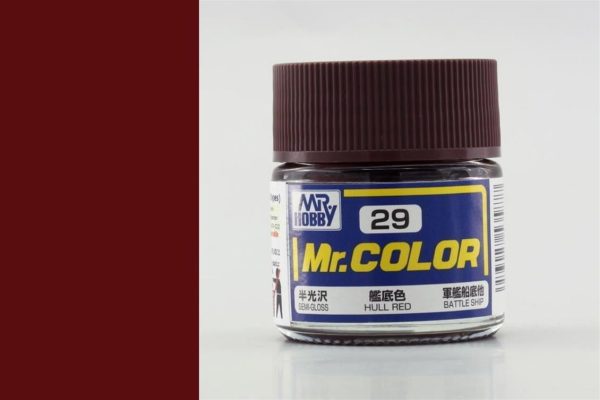 Mr.Hobby C-029 10 ml. Hull Red