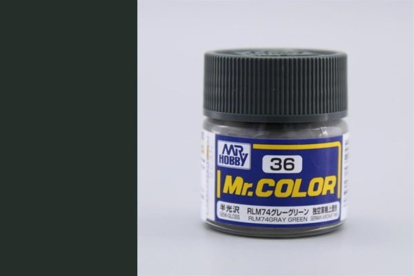 Mr.Hobby C-036 10 ml. RLM74 Gray Green