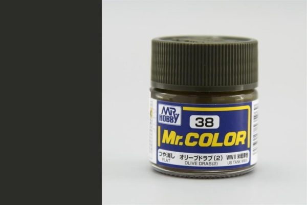 Mr.Hobby C-038 10 ml. Olive Drab (2)