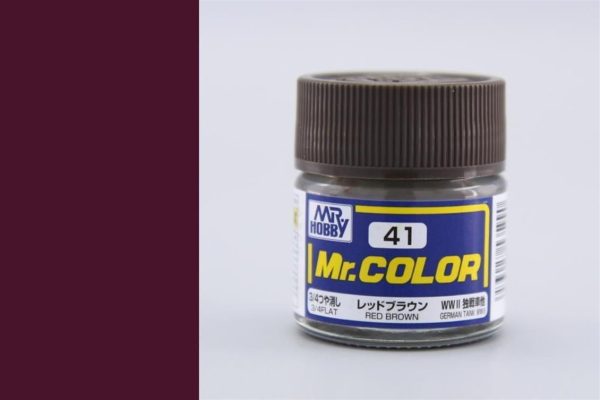 Mr.Hobby C-041 10 ml. Red Brown