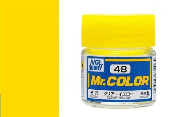 Mr.Hobby C-048 10 ml. Clear Yellow
