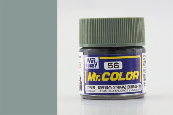 Mr.Hobby C-056 10 ml. IJN Gray Green (Nakajima)