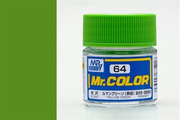 Mr.Hobby C-064 10 ml. Yellow Green