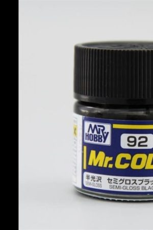 Mr.Hobby C-092 10 ml. Semi Gloss Black