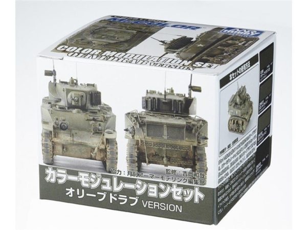 Mr.Hobby CS-581 3x10 ml. Color Modulation Set Ver. Olive Drab