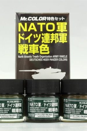 Mr.Hobby CS-664 3x10 ml. Tank Colors for NATO