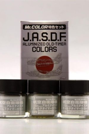 Mr.Hobby CS-666 3x10 ml. J.A.S.D.F. Aluminized OldTimer