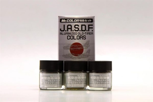 Mr.Hobby CS-666 3x10 ml. J.A.S.D.F. Aluminized OldTimer
