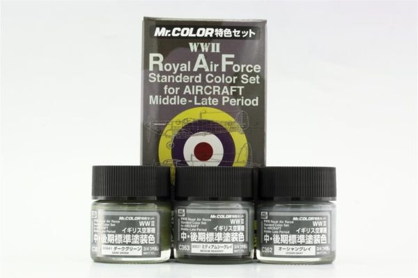Mr.Hobby CS-684 3x10 ml. Royal Air Force (WW II) Middle/Late