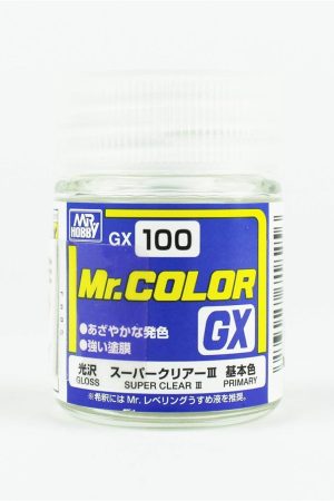 Mr.Hobby GX-100 18 ml. Super Clear III
