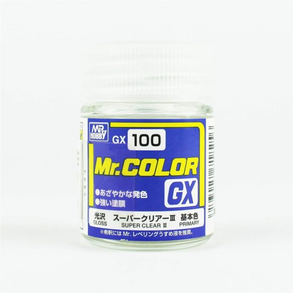 Mr.Hobby GX-100 18 ml. Super Clear III