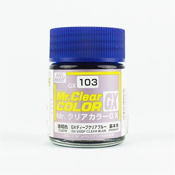 Mr.Hobby GX-103 18 ml. Deep Clear Blue