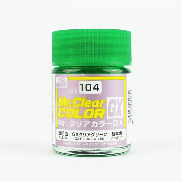 Mr.Hobby GX-104 18 ml. Clear Green