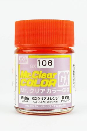 Mr.Hobby GX-106 18 ml. Clear Orange
