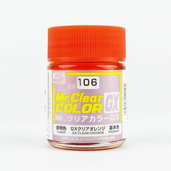 Mr.Hobby GX-106 18 ml. Clear Orange