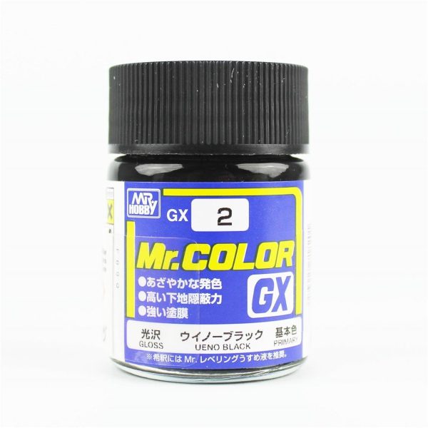 Mr.Hobby GX-2 18 ml. Ueno Balck