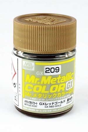 Mr.Hobby GX-209 18 ml. Metallic Red Gold