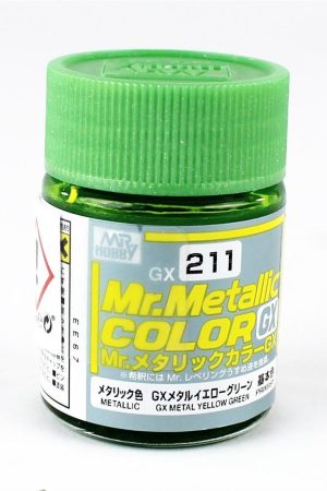 Mr.Hobby GX-211 18 ml. Metallic Yellow Green
