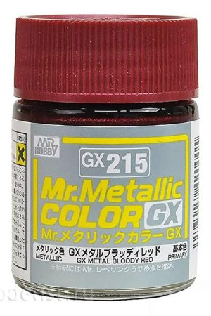 Mr.Hobby GX-215 18 ml. Metallic Bloody Red