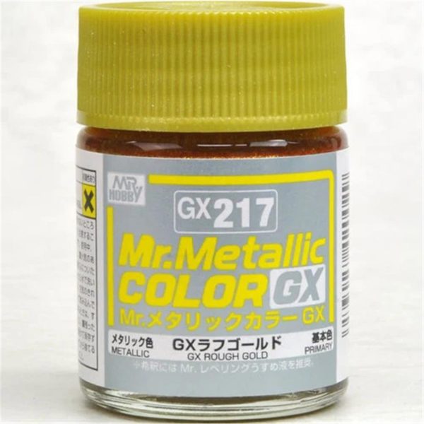 Mr.Hobby GX-217 18 ml. Metallic Rough Gold