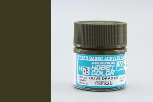 Mr.Hobby H-078 10 ml. Olive Drab (2)